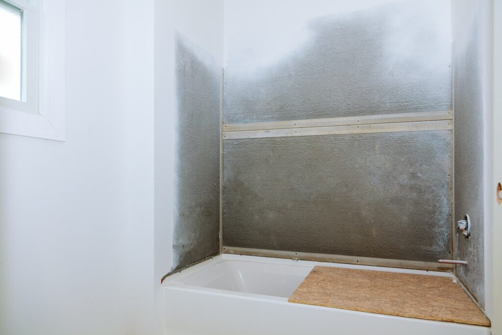 Construction: Remodeling a bathroom new apartments. Repair and installation